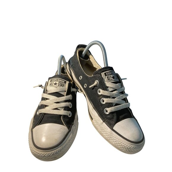 Converse Womens size 7 CT All Star Shoreline 537081F Black canvas  Sneaker Shoes - Picture 1 of 8